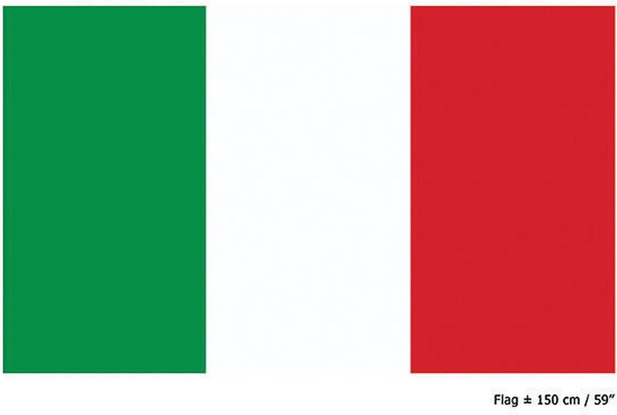 Vlag Italië | Italiaanse vlag 150x90cm